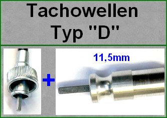 VDO-Tachowellen Typ 